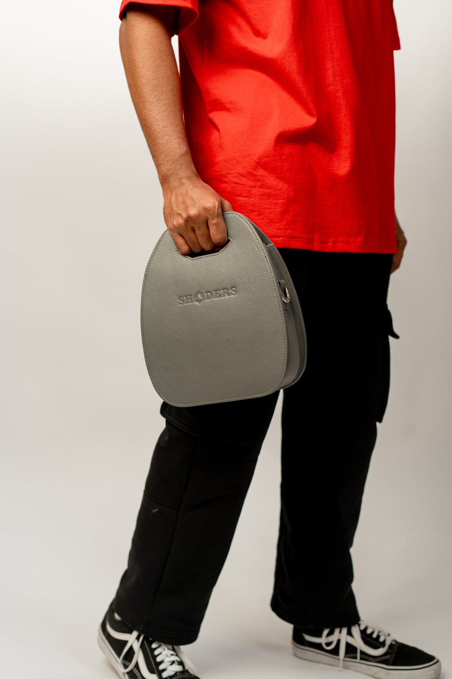 PELLE LIGHT GRAY CLASSIC CROSSBODY BAG