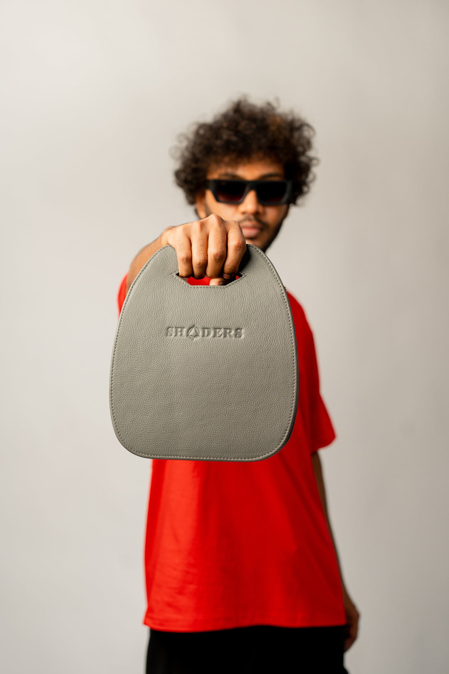 PELLE LIGHT GRAY CLASSIC CROSSBODY BAG