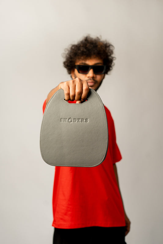 PELLE LIGHT GRAY CLASSIC CROSSBODY BAG