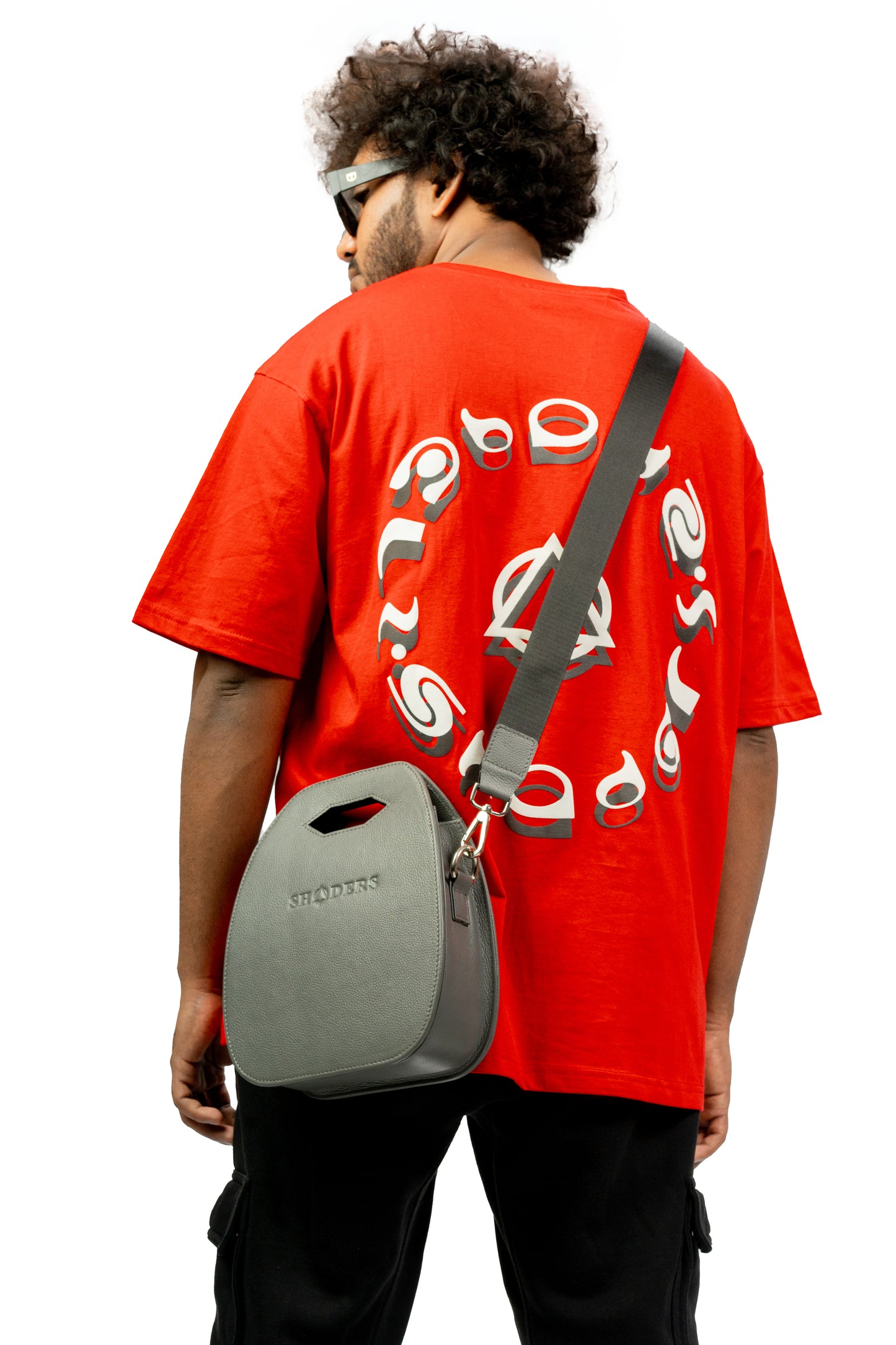 PELLE LIGHT GRAY CLASSIC CROSSBODY BAG